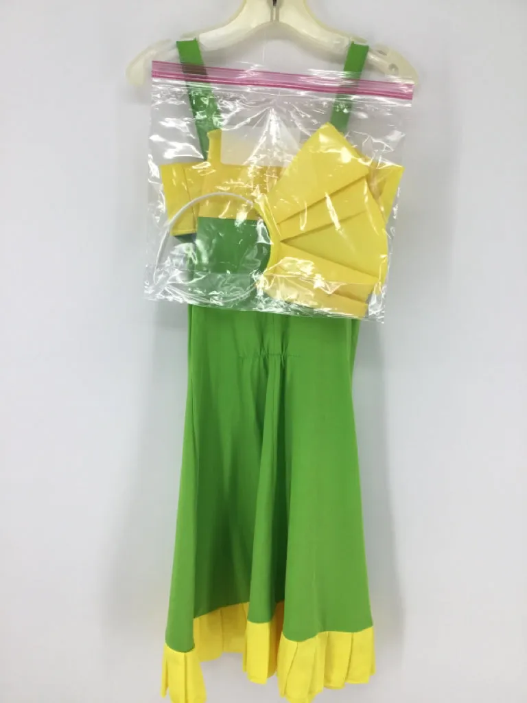 brandless Child Size 4 Green Halloween Jolly Rancher Costume