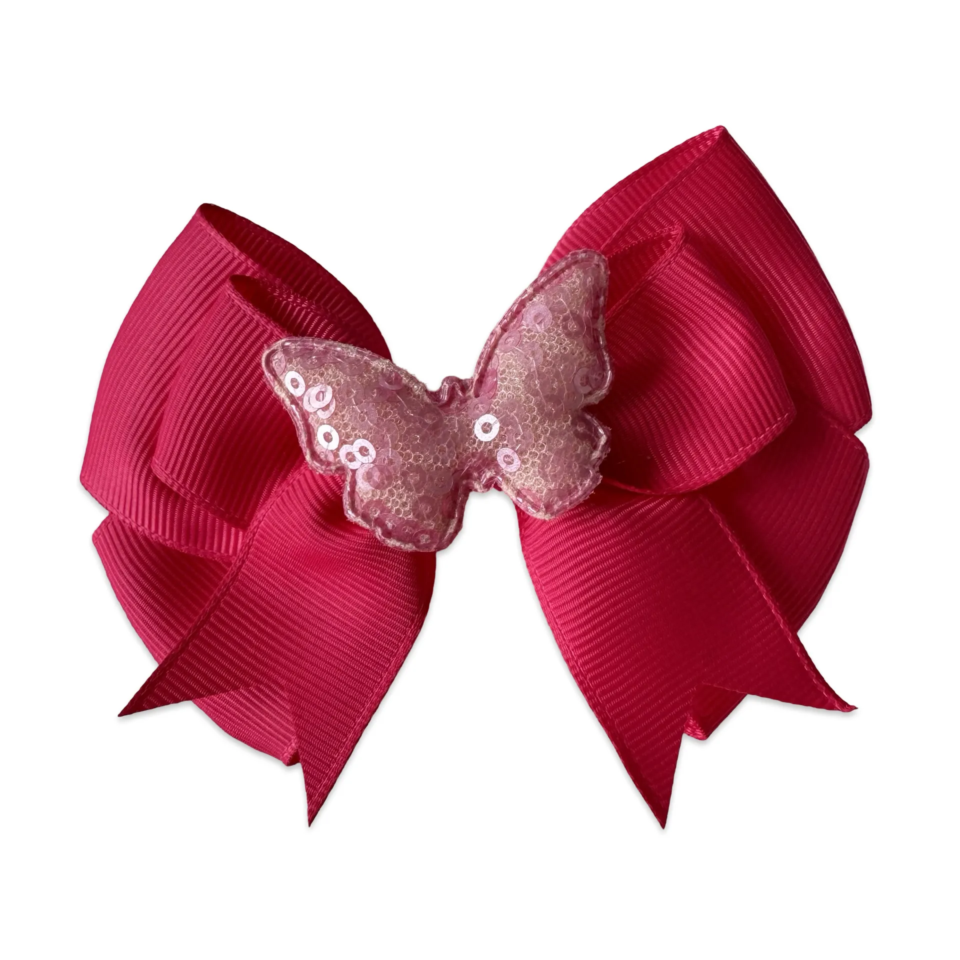 Butterfly Hair Bow Clip