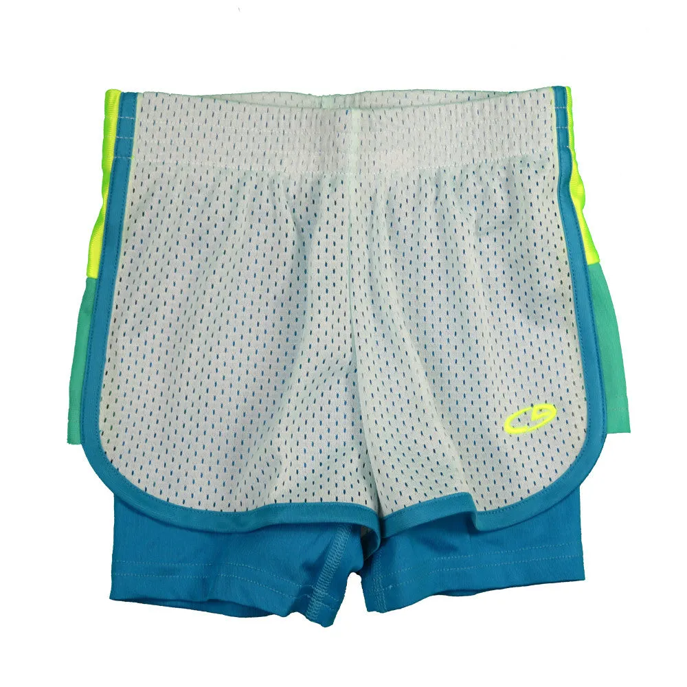 C9 by Champion Girl's 2fer Mesh Shorts