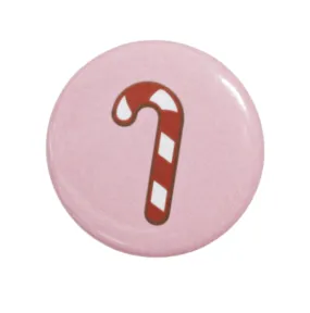 Candy Cane | Holiday Button