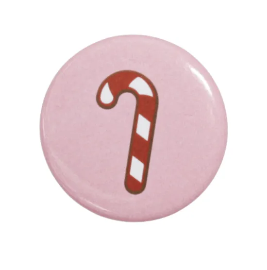 Candy Cane | Holiday Button