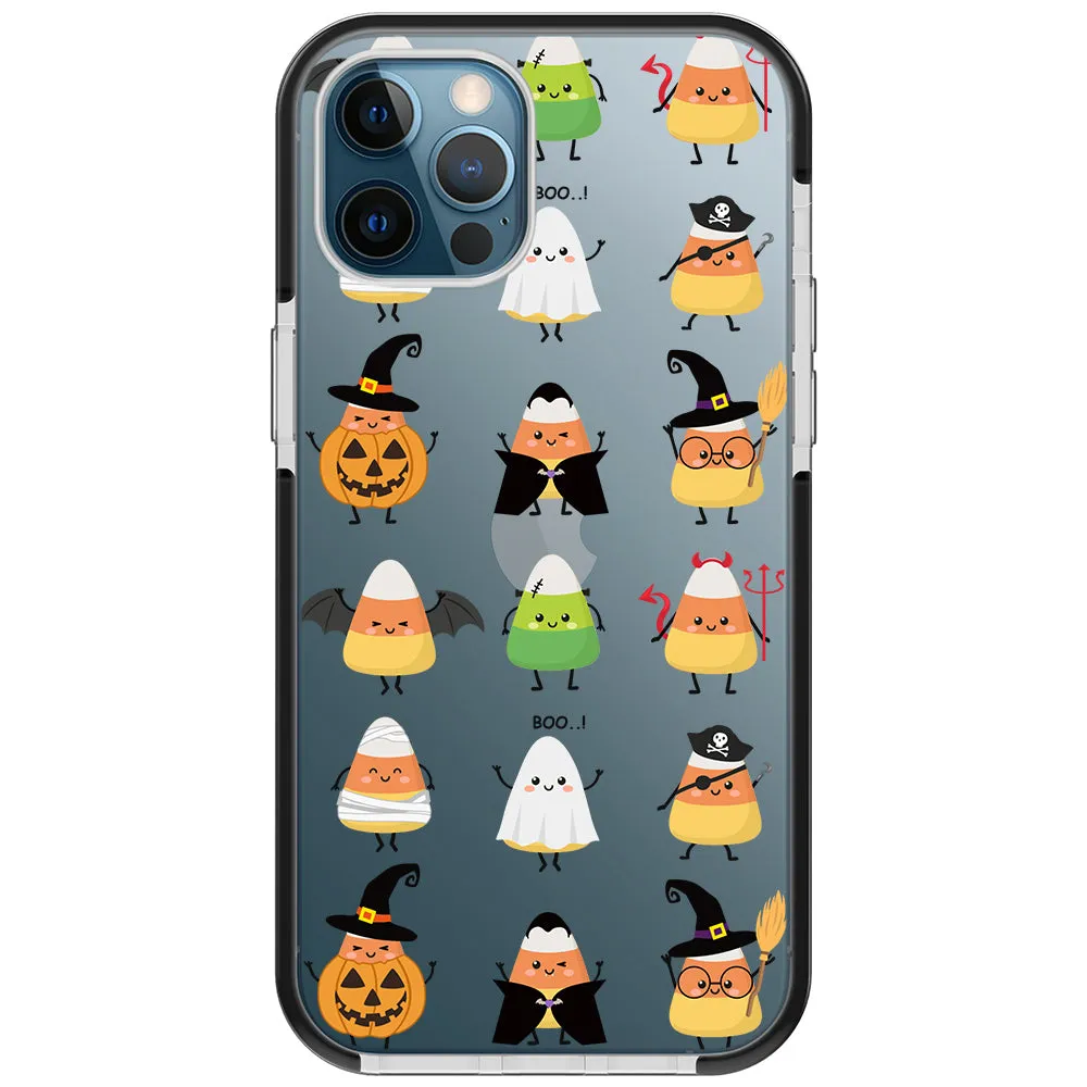 Candy Corn Faces Phone Case