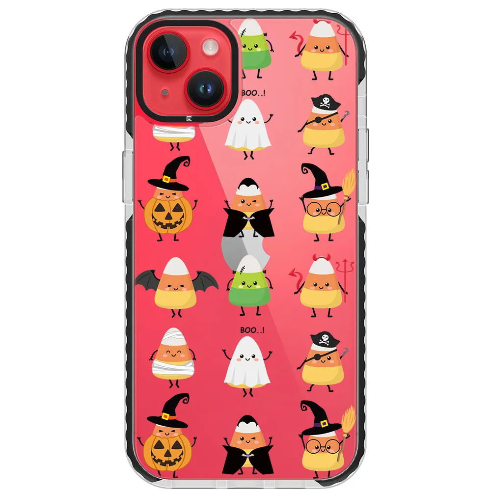 Candy Corn Faces Phone Case