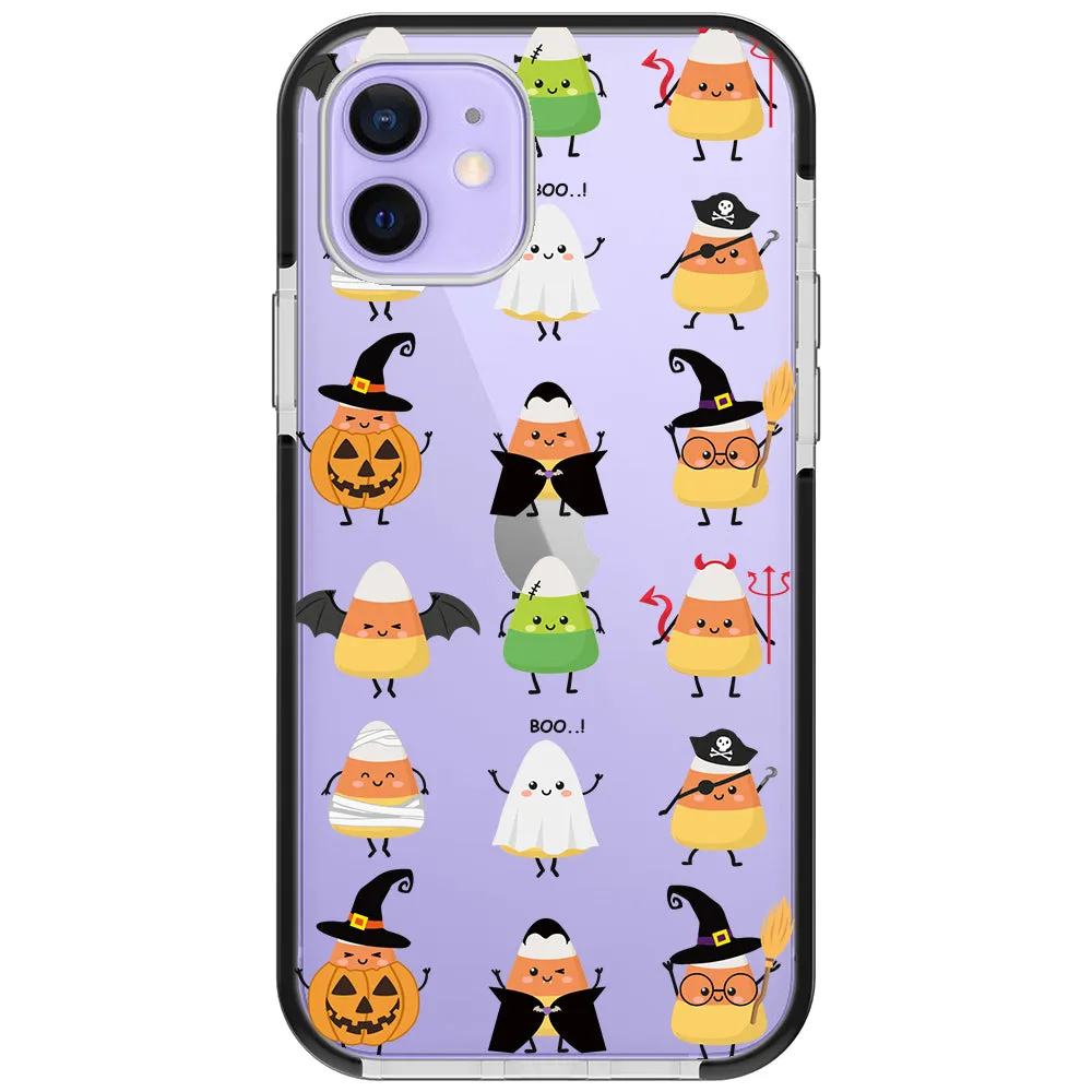 Candy Corn Faces Phone Case