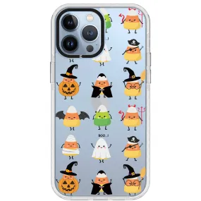 Candy Corn Faces Phone Case