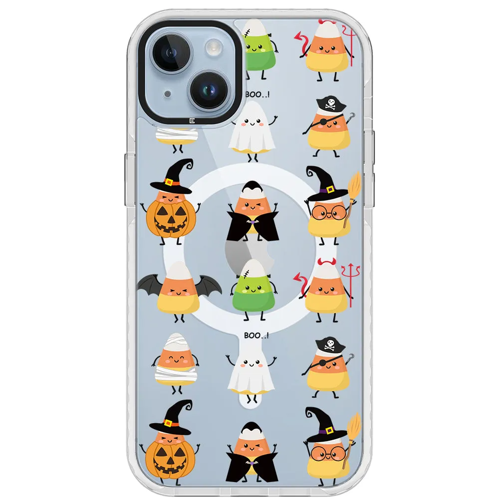 Candy Corn Faces Phone Case