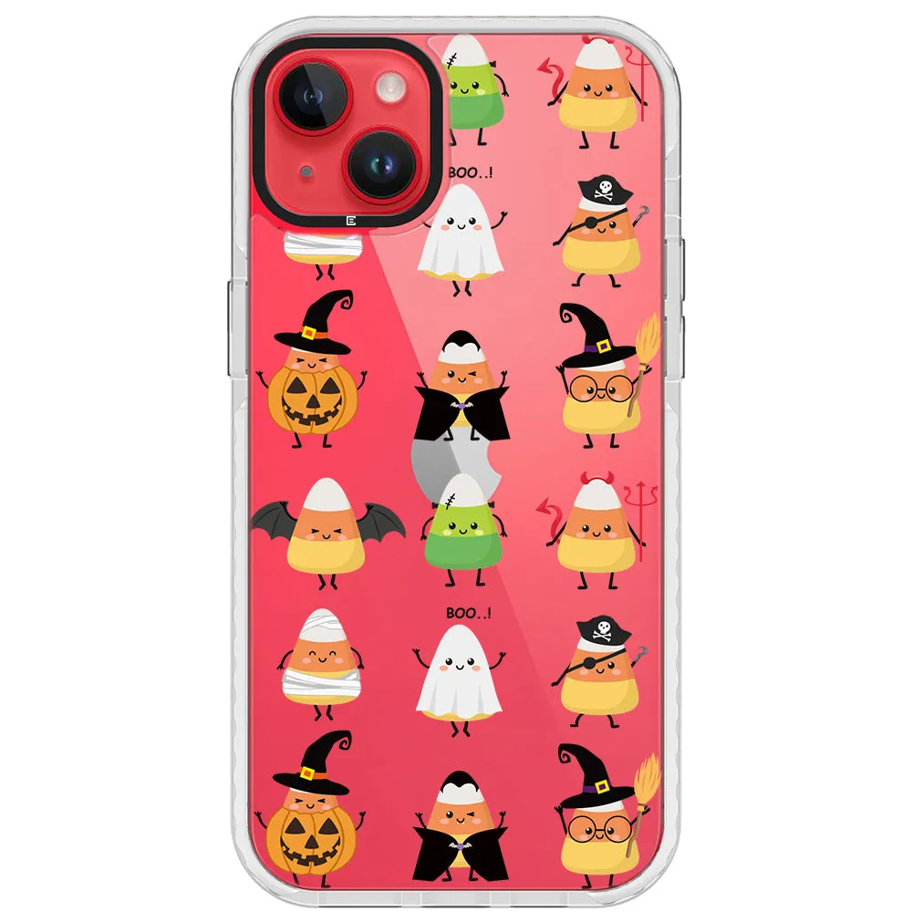 Candy Corn Faces Phone Case