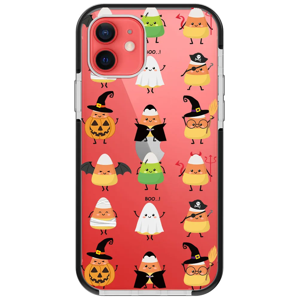 Candy Corn Faces Phone Case