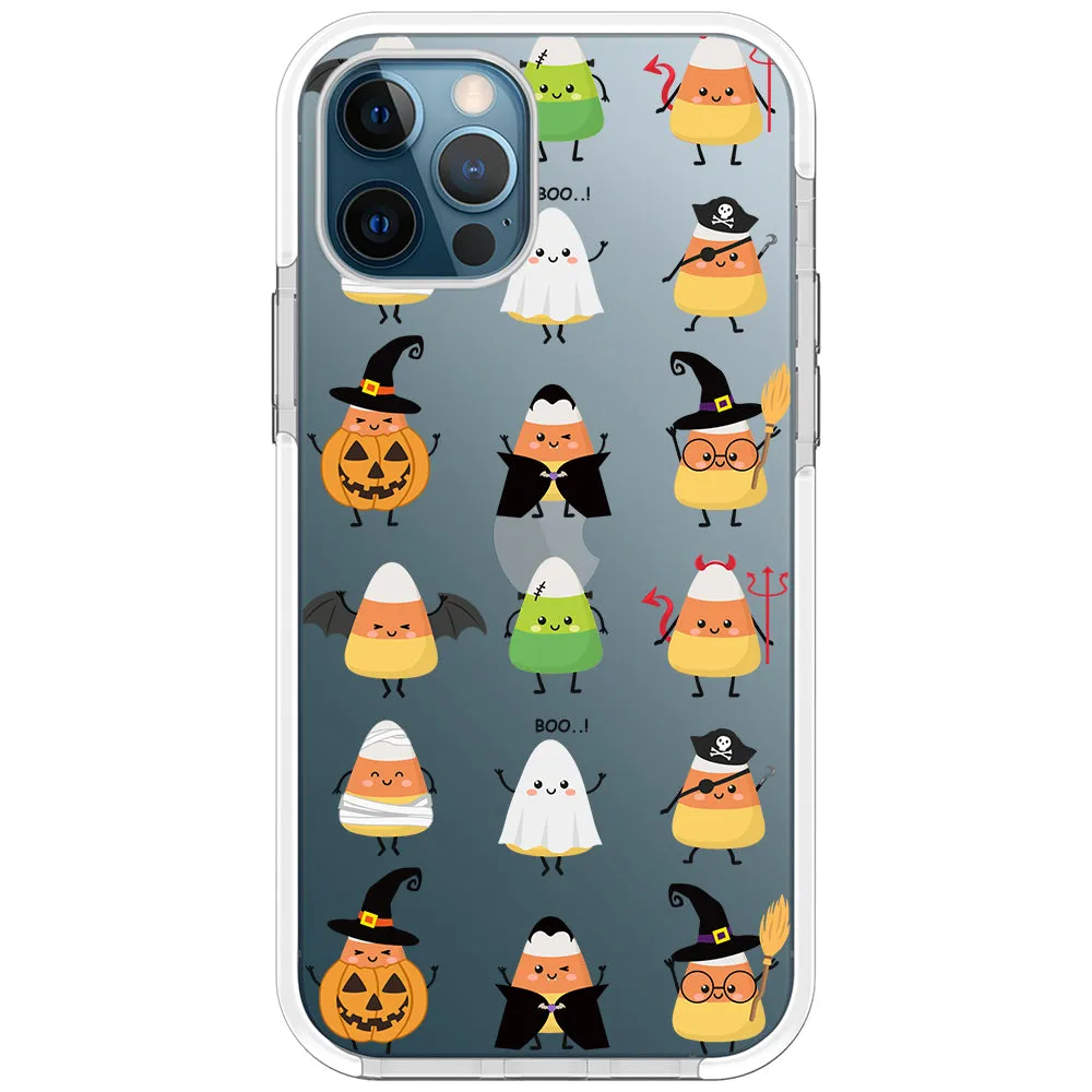 Candy Corn Faces Phone Case