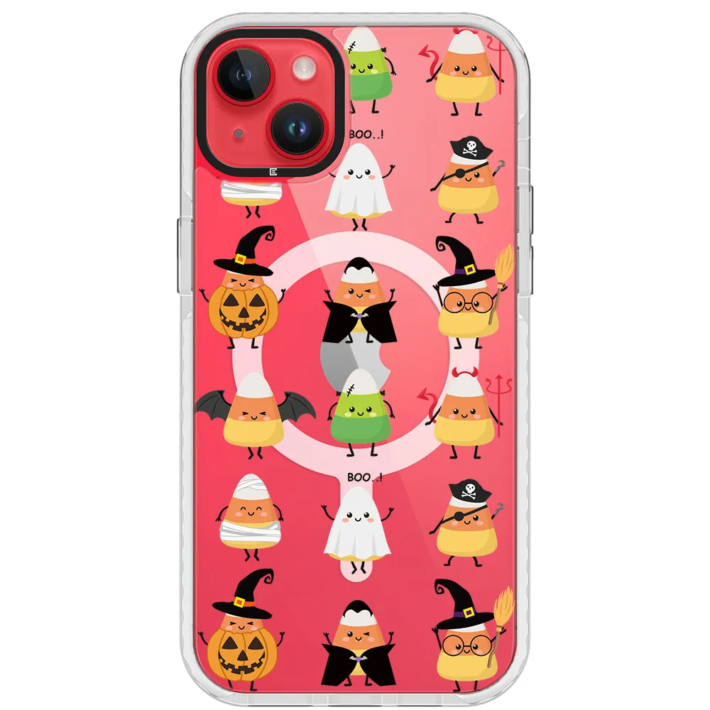 Candy Corn Faces Phone Case