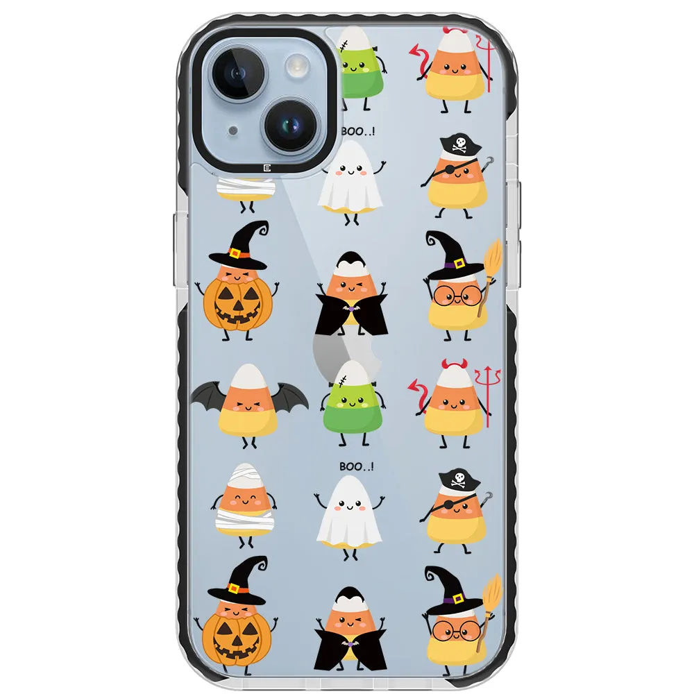 Candy Corn Faces Phone Case