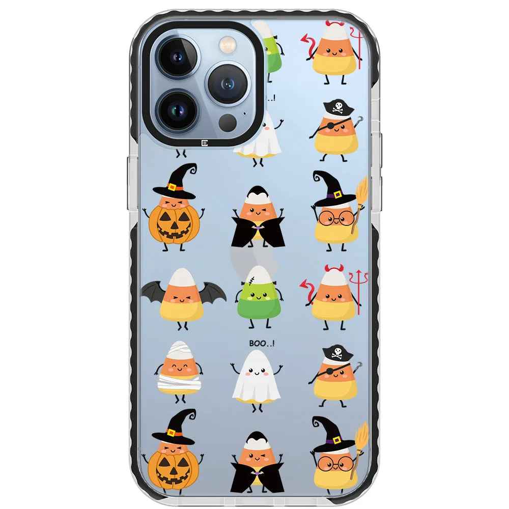 Candy Corn Faces Phone Case