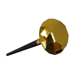 Cane - Gold Pimp Diamond Knob