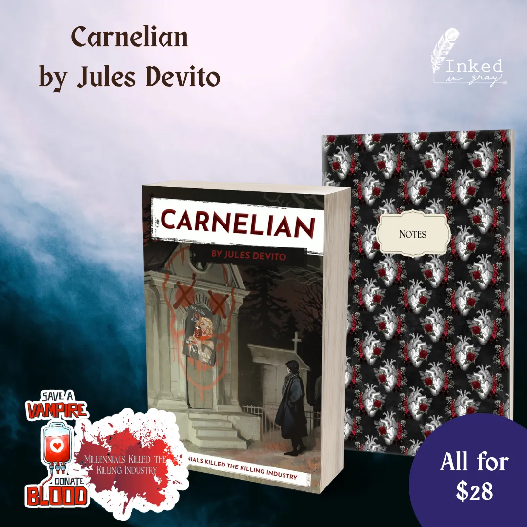 Carnelian Book Box: Dark Heart