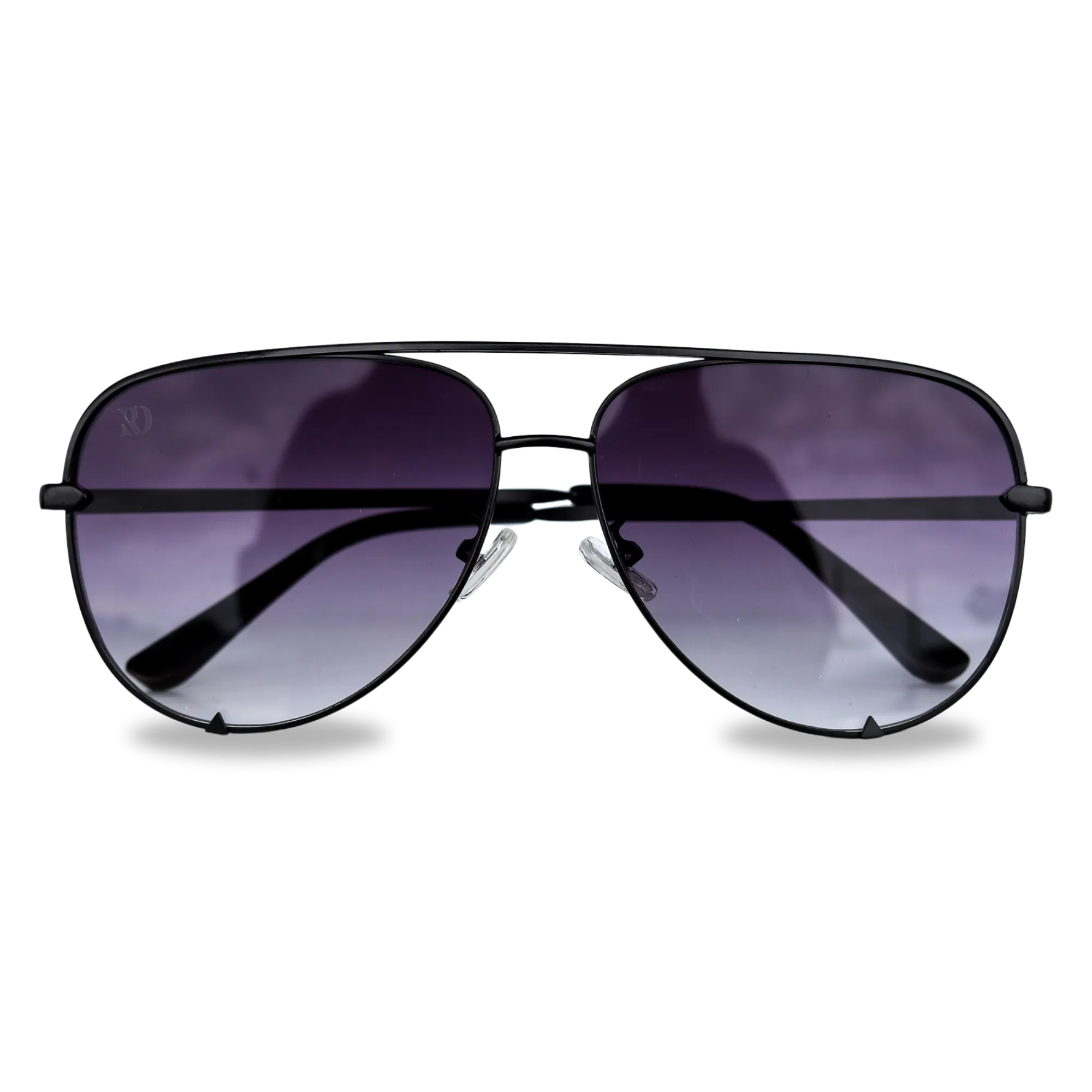 CARSON AVIATOR SUNGLASSES | RD (black gray)