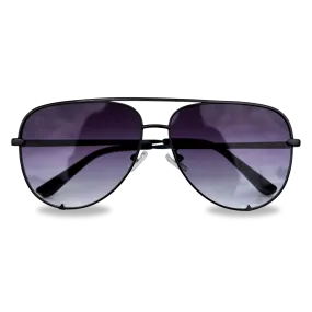 CARSON AVIATOR SUNGLASSES | RD (black gray)