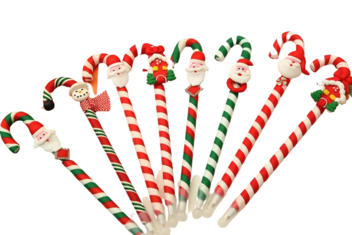 Christmas Candy Cane Gel Pen