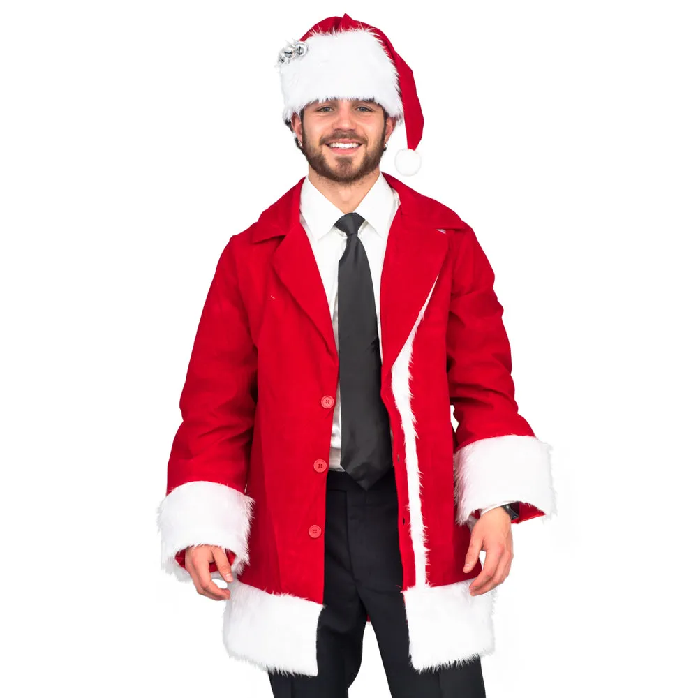 Clark Griswold Halloween Costume Santa Claus Christmas Suit and Hat