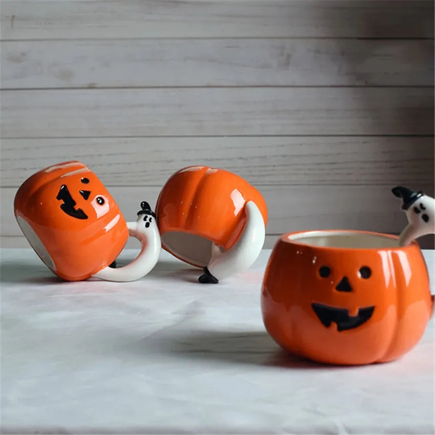 Creative Pumpkin Coffee Cup