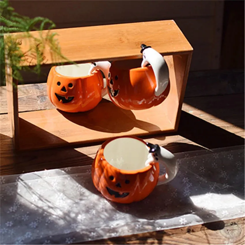 Creative Pumpkin Coffee Cup