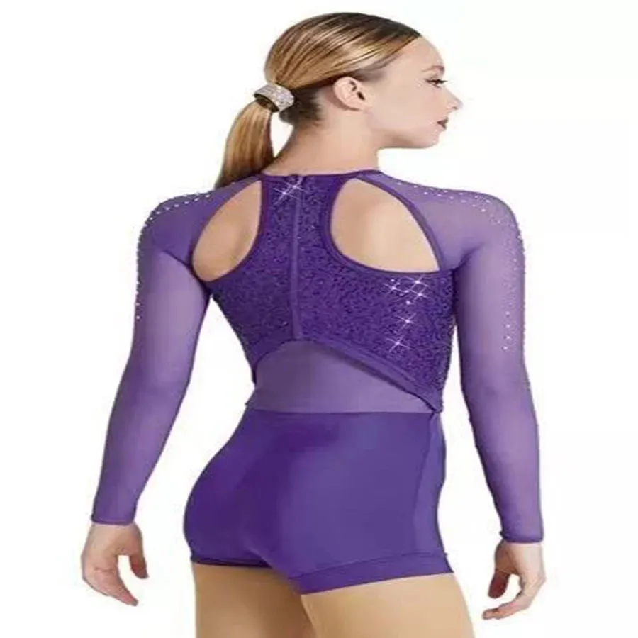 #D0018-A Beautiful New Jazz /Tap Dance Performance Costume-Dance School Troupe or Solo Performance