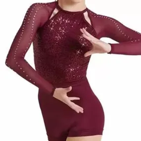 #D0018-A Beautiful New Jazz /Tap Dance Performance Costume-Dance School Troupe or Solo Performance