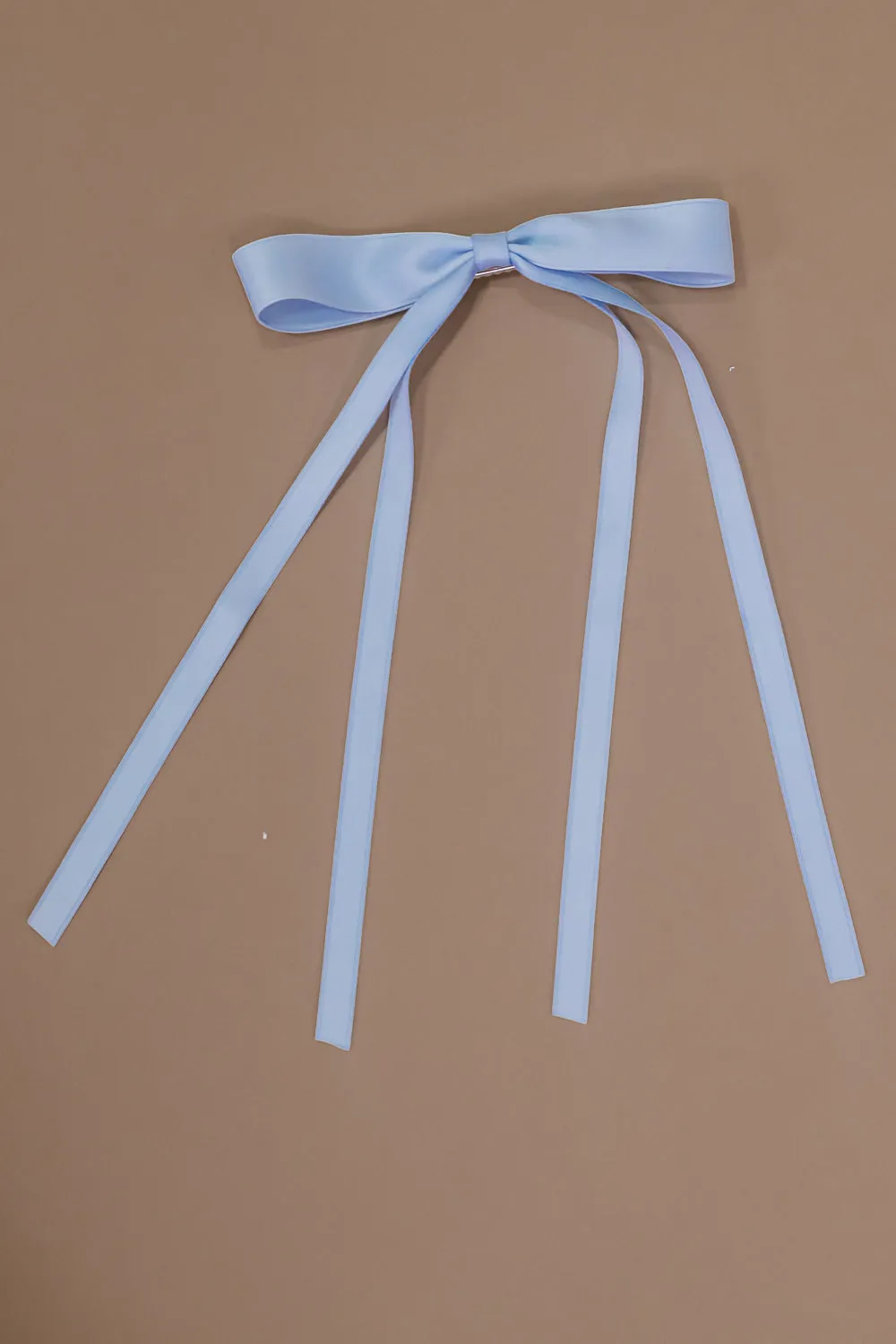 Dainty Bow Clip, Blue