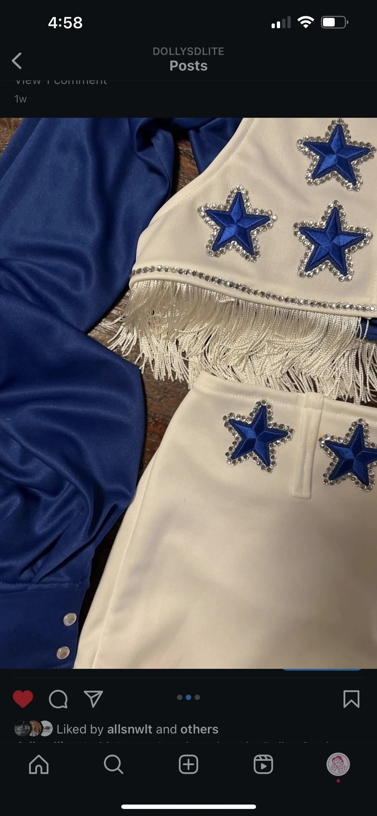 Dallas Cowboys Costume