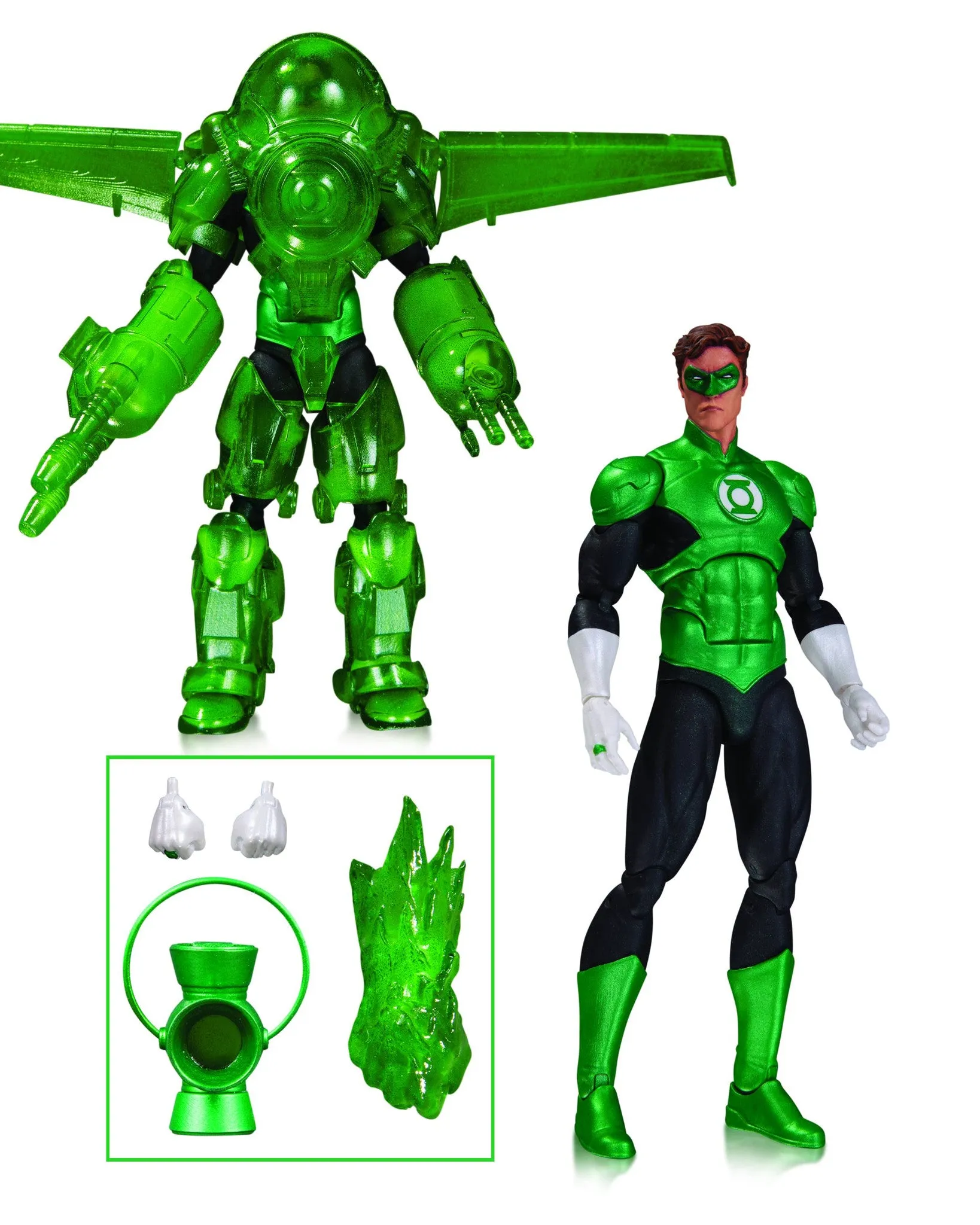 DC Icons: Green Lantern Hal Jordan Dark Days Deluxe figure