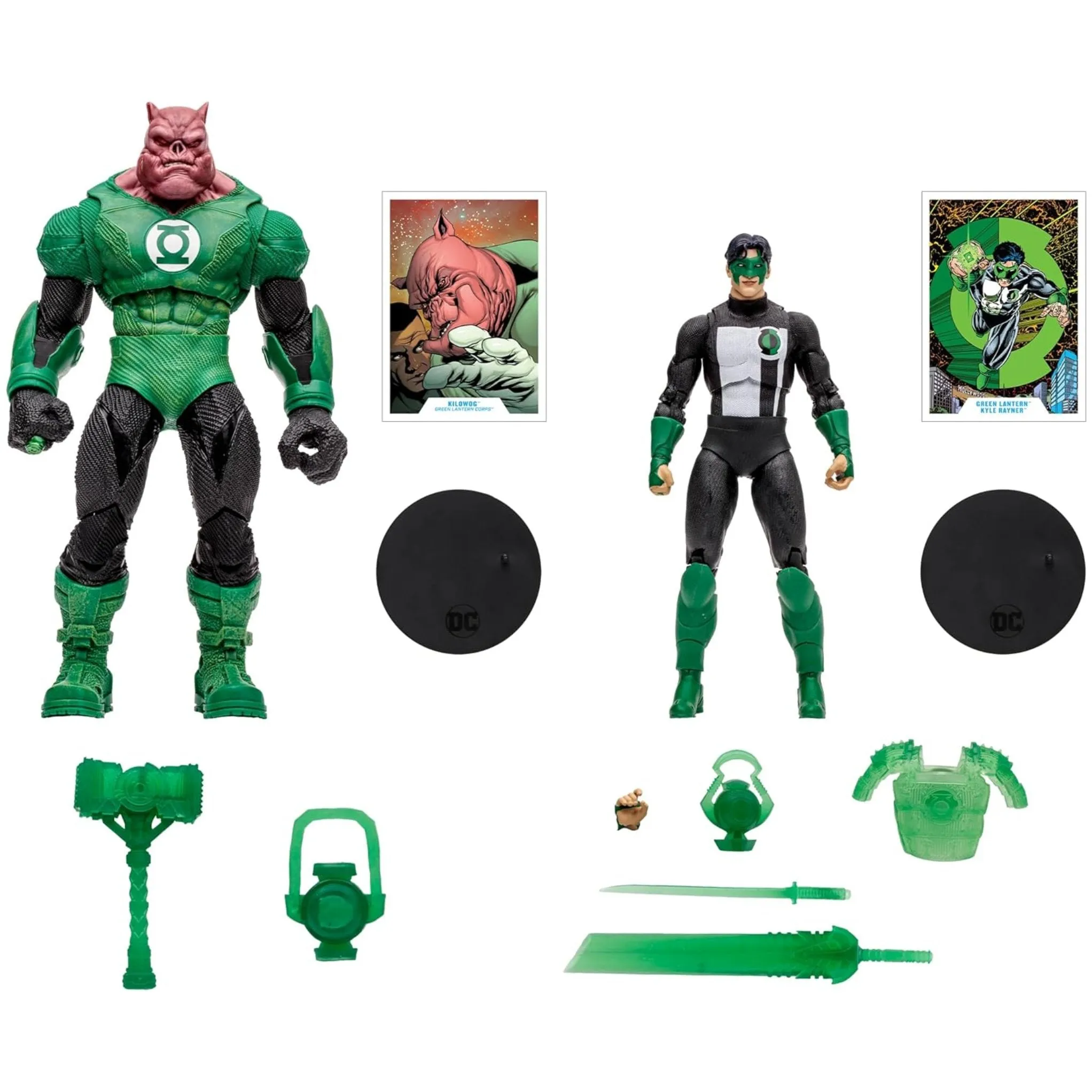 DC Multiverse Exclusive Gold Label Kilowog & Green Lantern 2-Pack