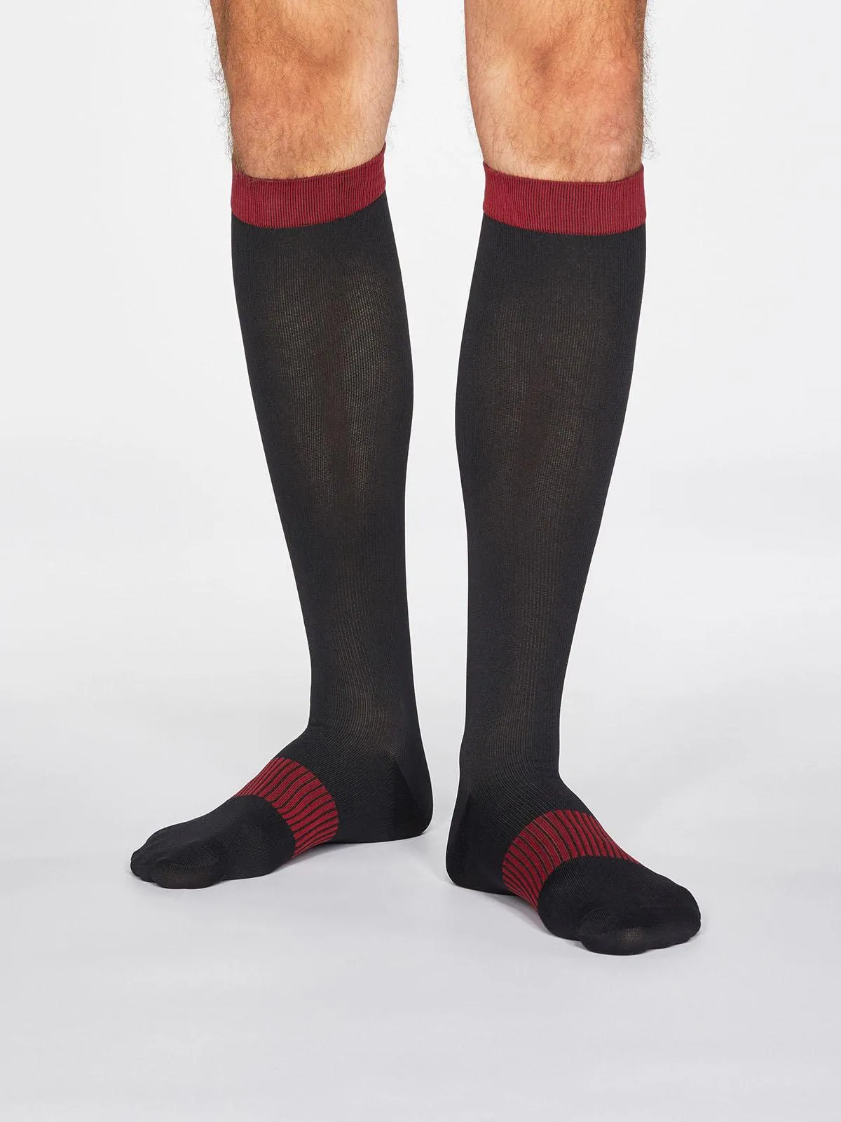 Declan Flight Socks - Black