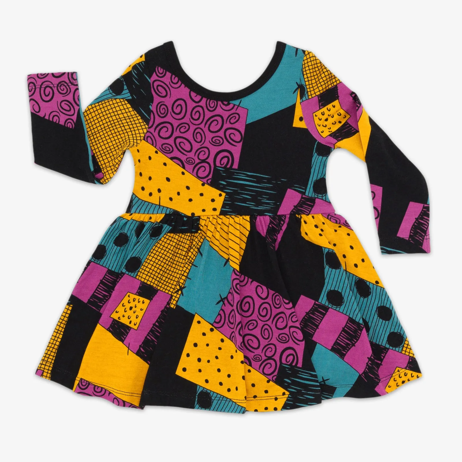 Disney Sally's Patchwork Twirl Dress with Bodysuit