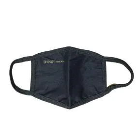 Divinity Cloth Cotton Washable Face Mask - Black