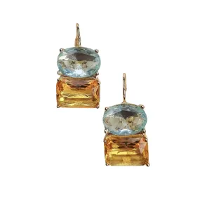 Divinity Earrings MINT/YELLOW