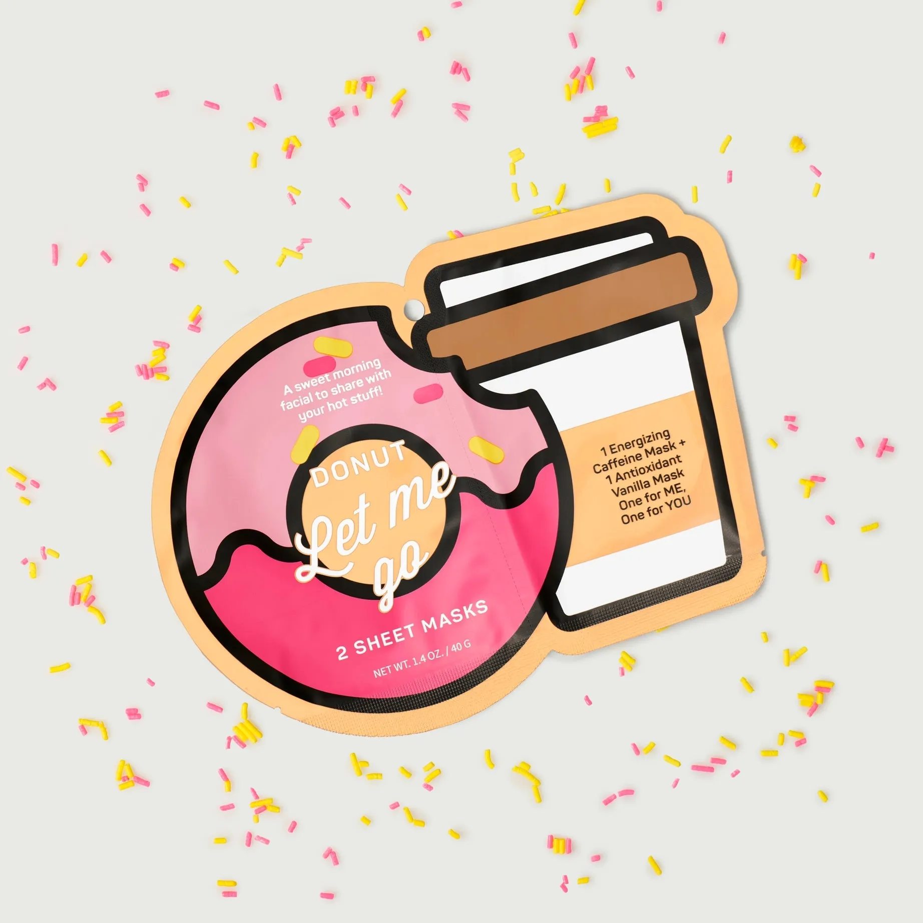 Donut Let Me Go: Vanilla Infused Facial Sheet Mask