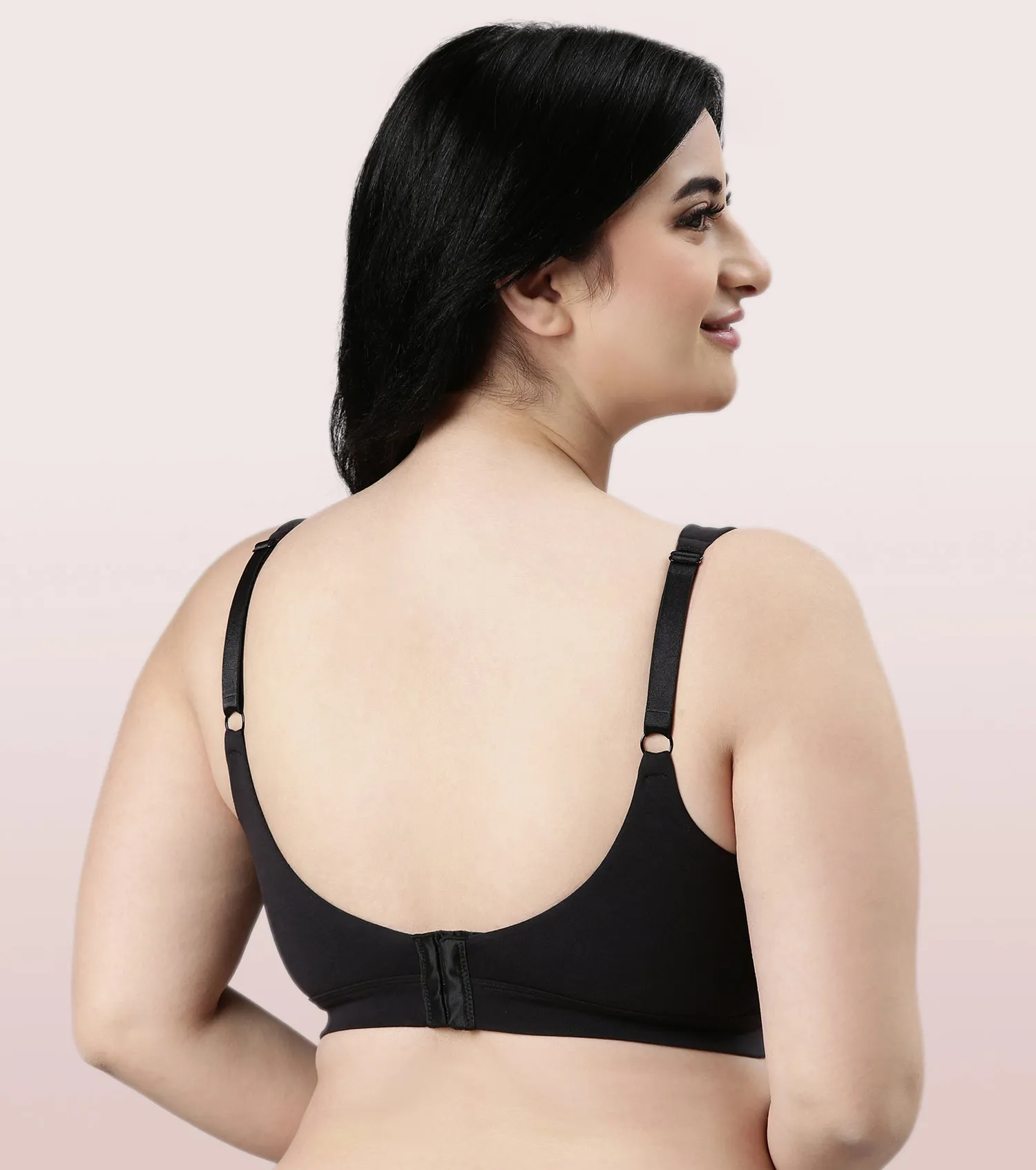 Enamor Cloud Soft A064 Cotton Full Support Minimizer Bra for Women -Padded ,Wirefree and  Full Coverage