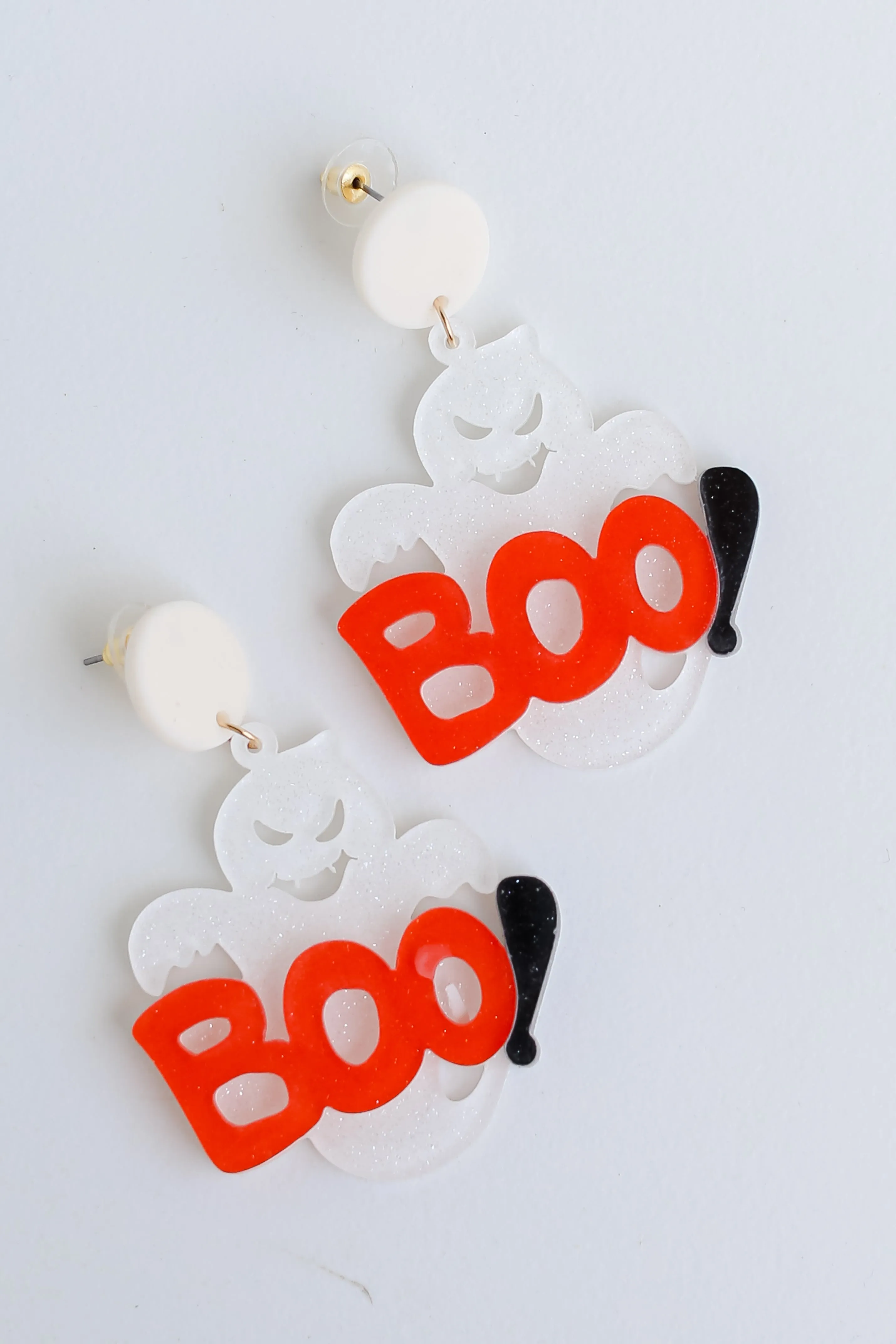 FINAL SALE - Boo Ghost Earrings