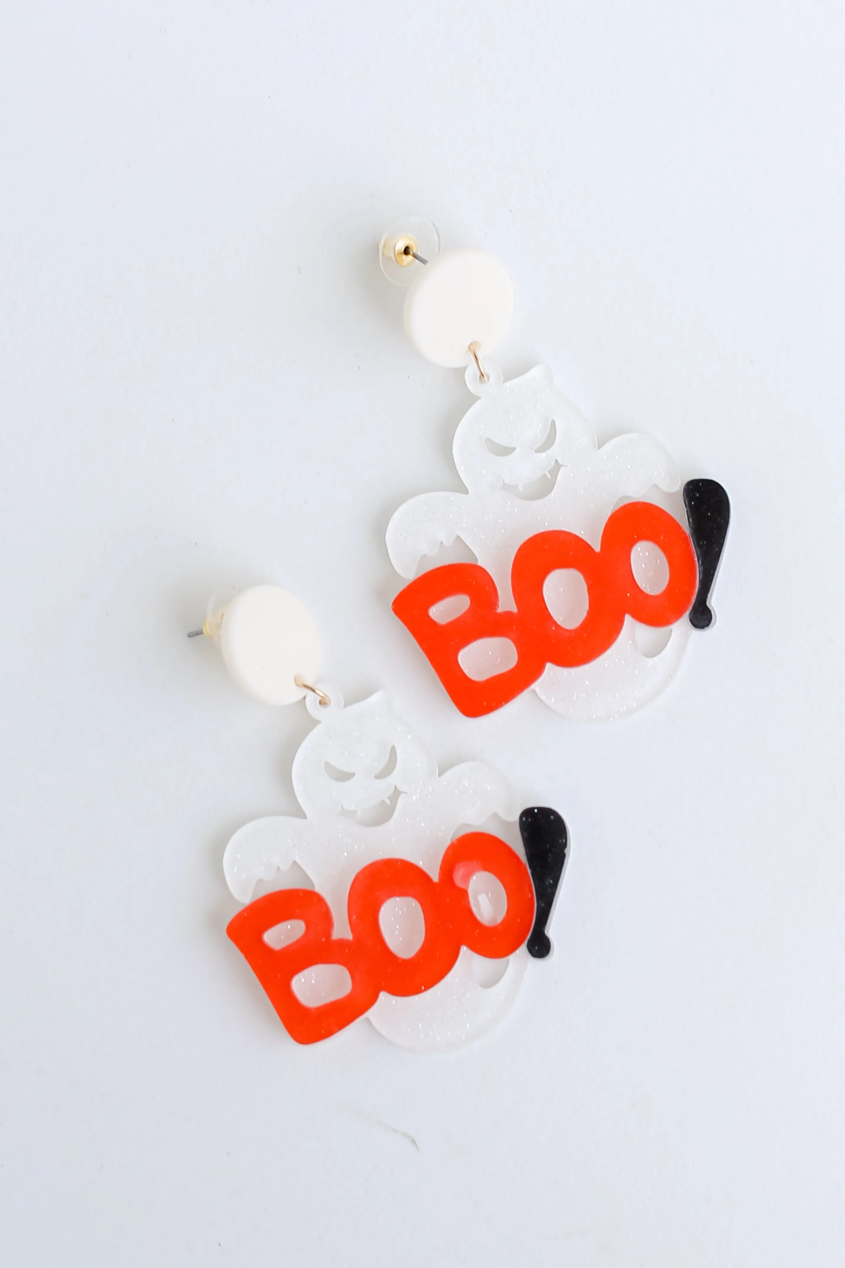 FINAL SALE - Boo Ghost Earrings