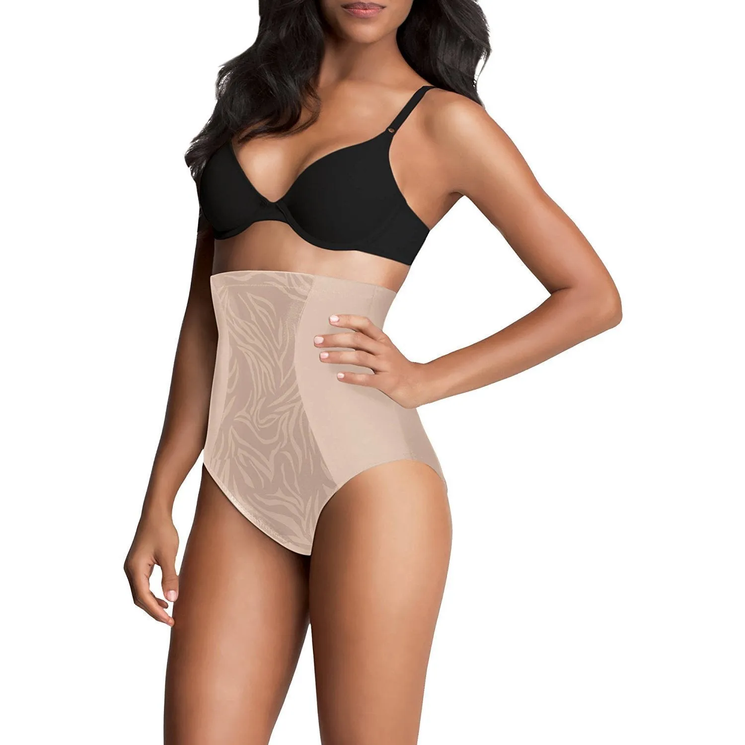 FLEXEES by Maidenform Ultra Firm Hi-Waist Brief Shapewear, 83061