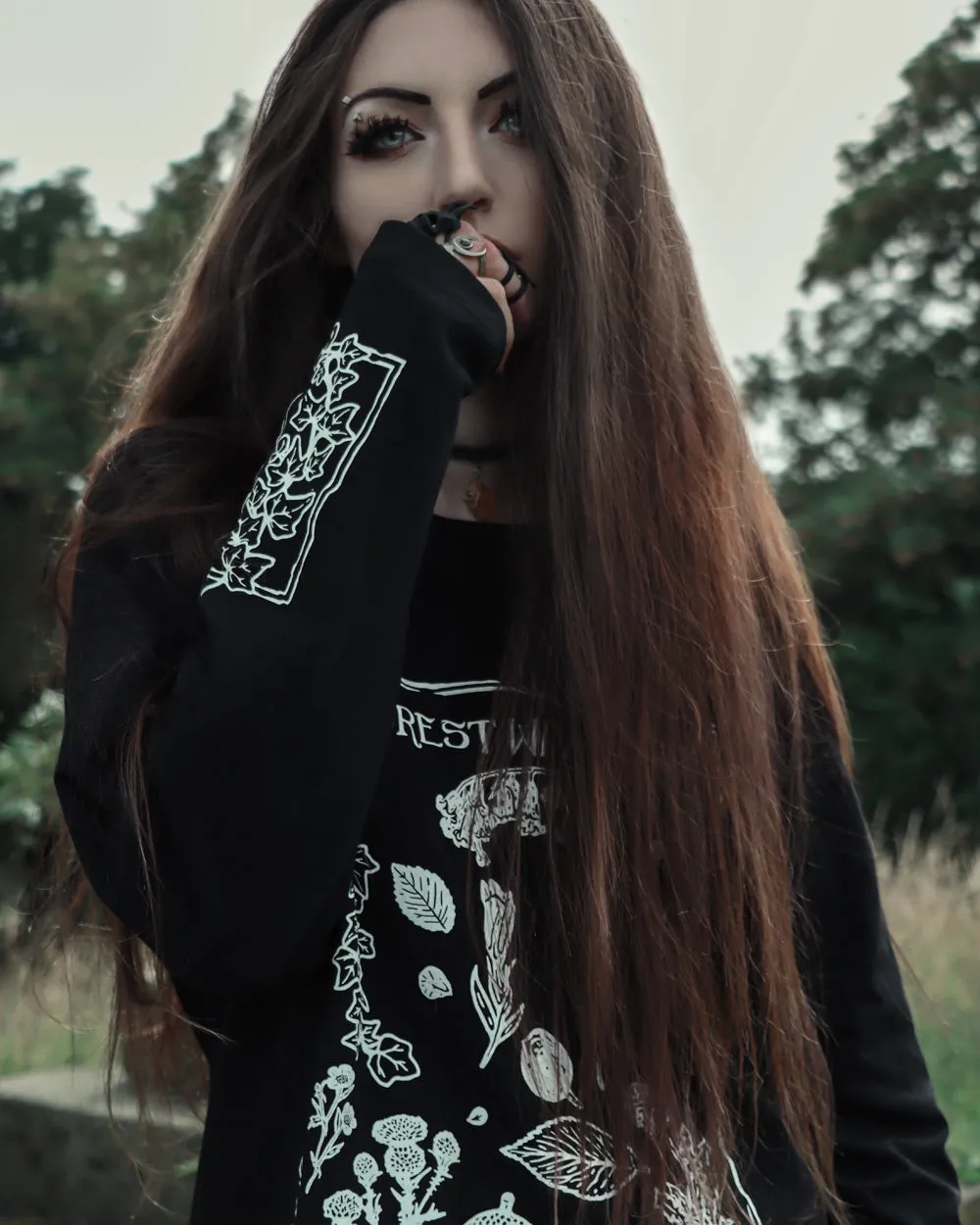 Forest Witch Long Sleeve Tee