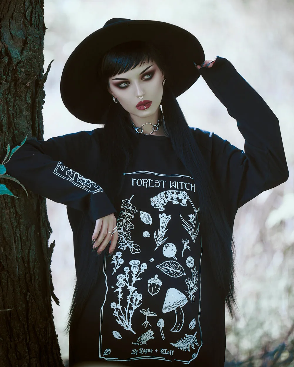 Forest Witch Long Sleeve Tee