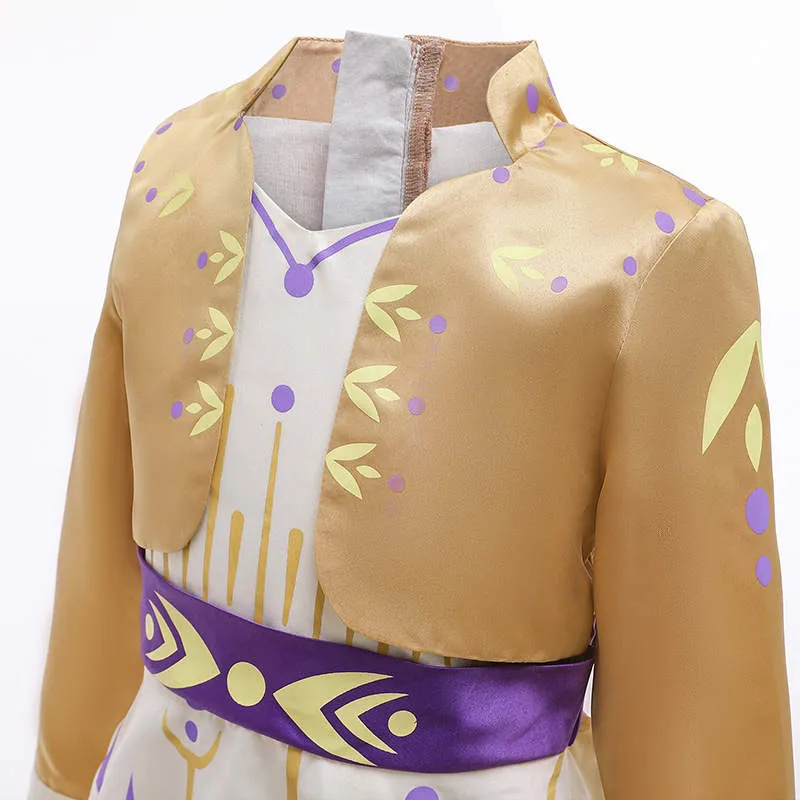 Frozen 2 Princess Anna Cosplay Costume