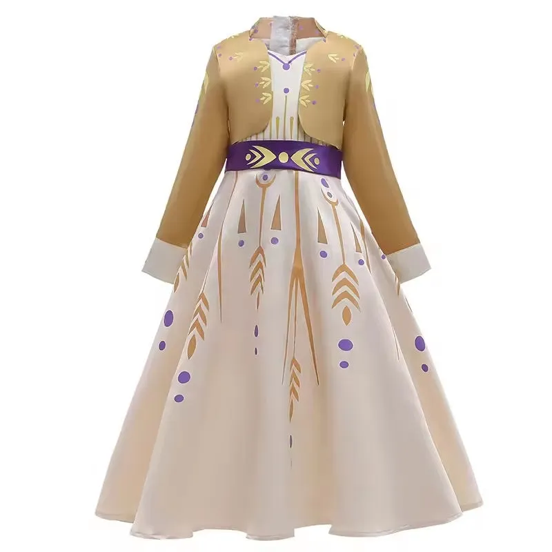 Frozen 2 Princess Anna Cosplay Costume