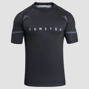 Fumetsu Ghost MK2 Short Sleeve BJJ Rash Guard MMA Black