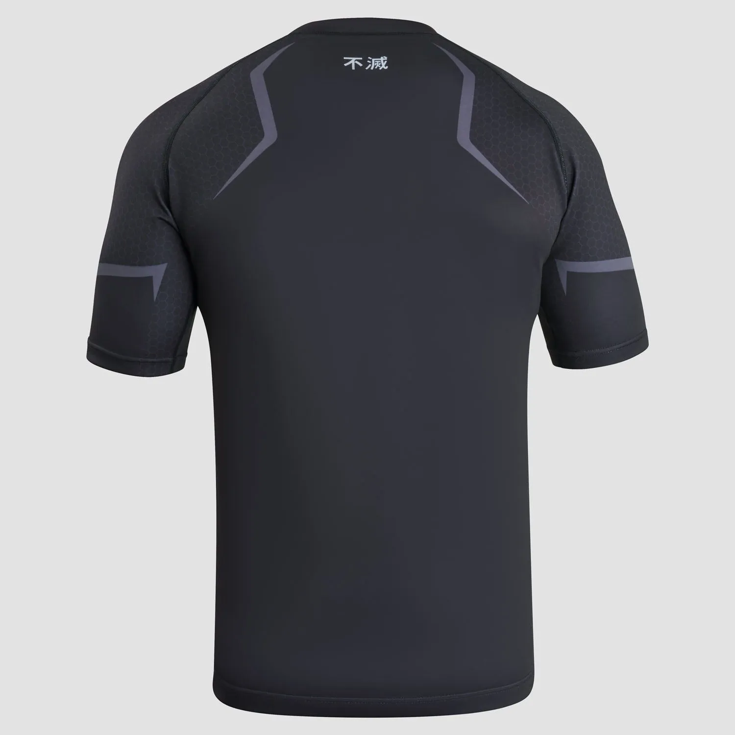 Fumetsu Ghost MK2 Short Sleeve BJJ Rash Guard MMA Black