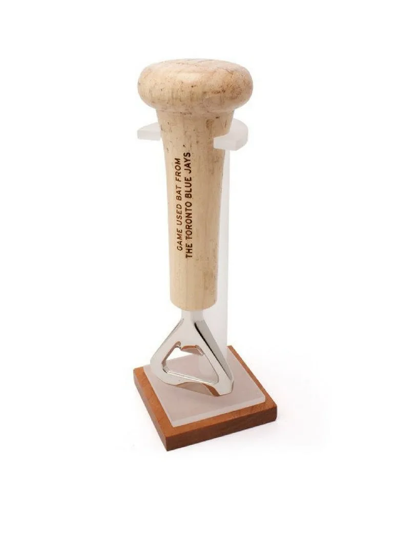 Game-Used Baseball Bat Opener (Knob)