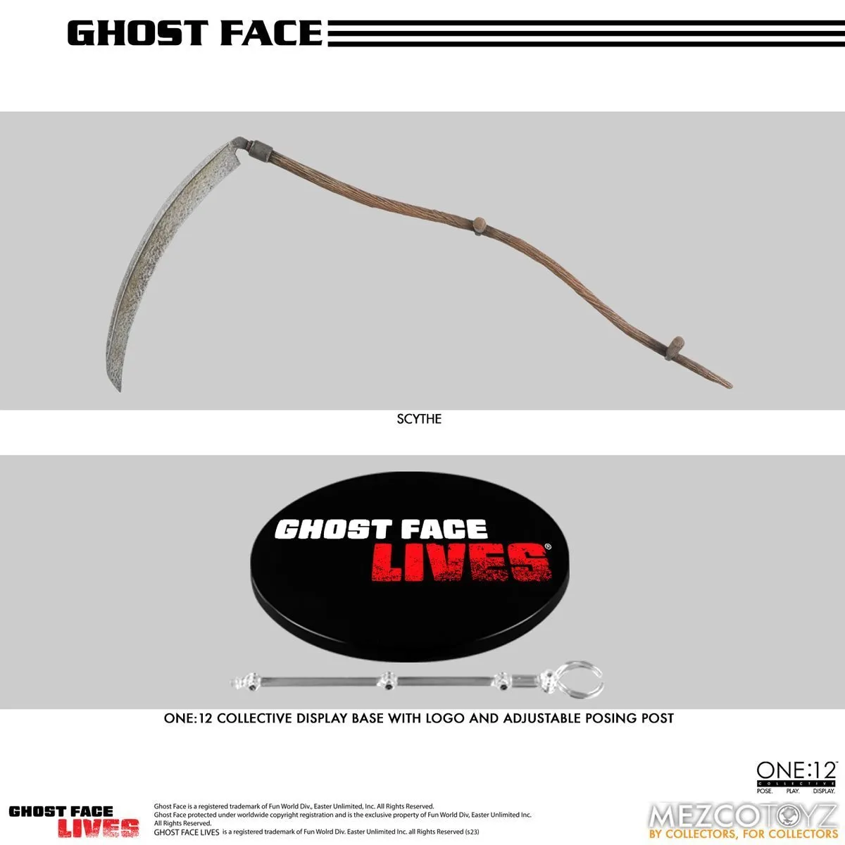 Ghost Face Mezco One:12 Collective