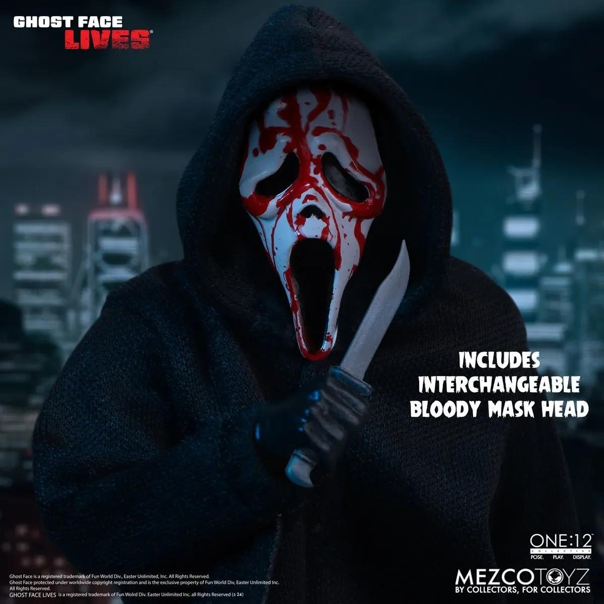 Ghost Face Mezco One:12 Collective