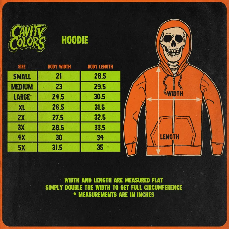 GHOST FACE: NIGHT OF FRIGHT - ZIP UP HOODIE