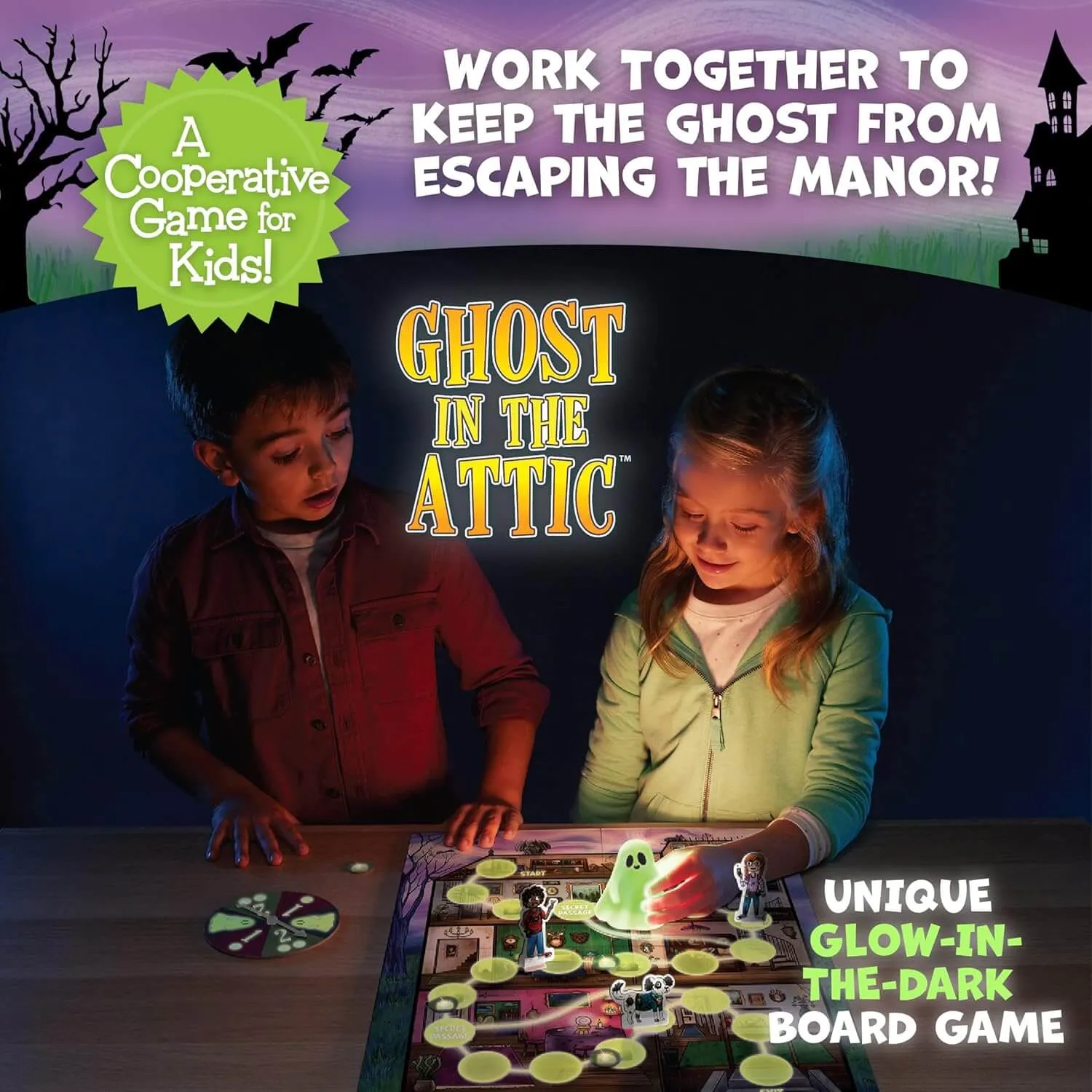 Ghost in The Attic - Cooperative Board Game